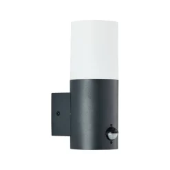 Brilliant Væglampe Med Sensor|Væglamper > Aberdeen udendørs væglampe, sensor, højde 23,2 cm, antracit
