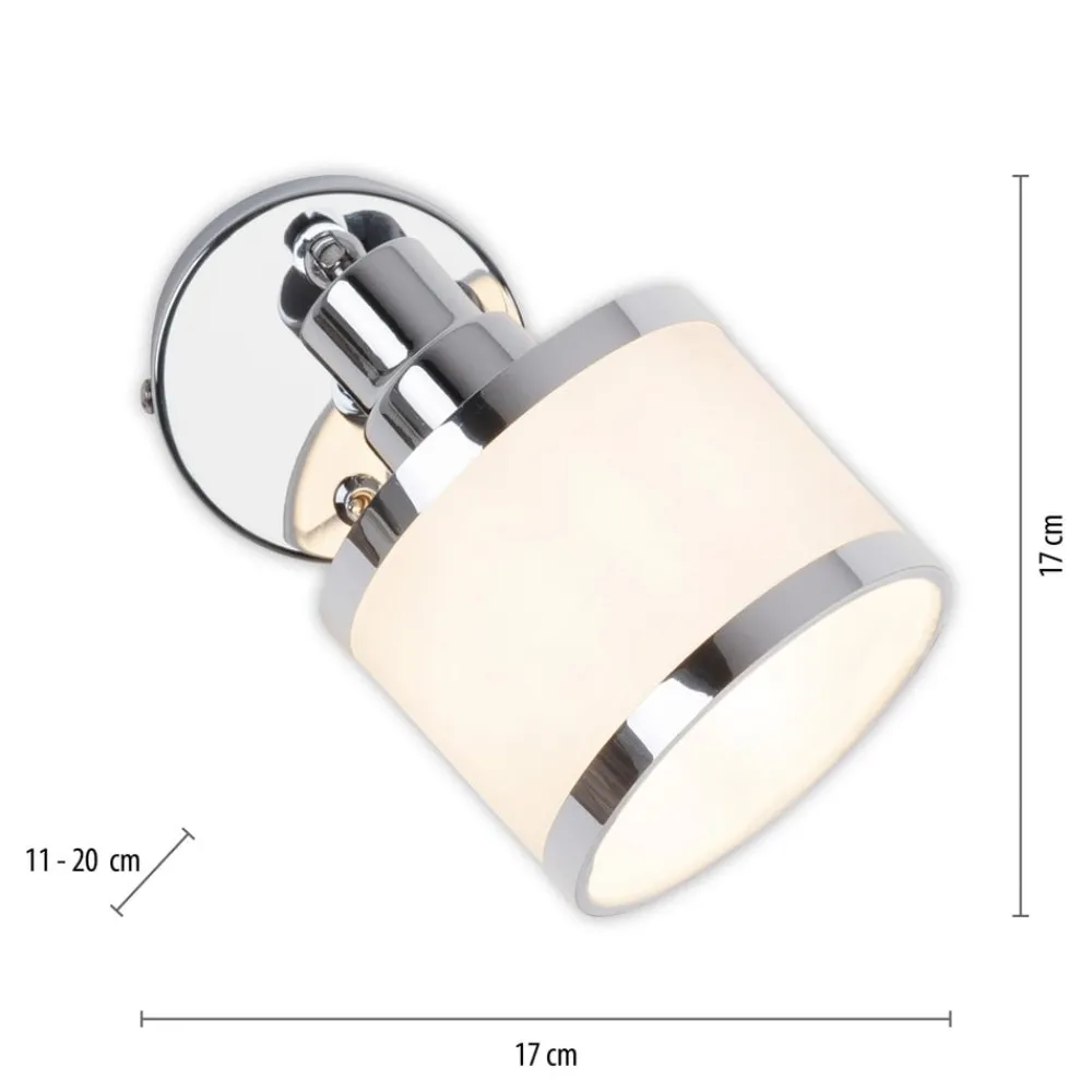 JUST LIGHT. GmbH Væglamper|Spotlights > Accor vægspot, drejelig og svingbar