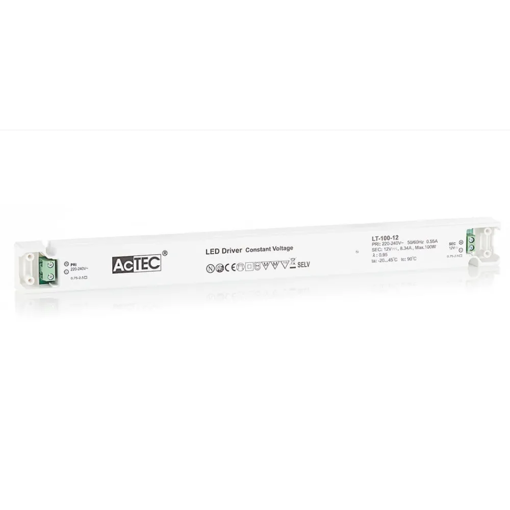 AcTEC Driver Konstant Strøm|Driver Konstant Spænding > LT LED-driver CV 12 V, 100W