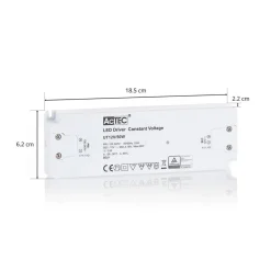 AcTEC Driver Konstant Strøm|Driver Konstant Spænding > Slim LED-driver CV 12 V, 50W