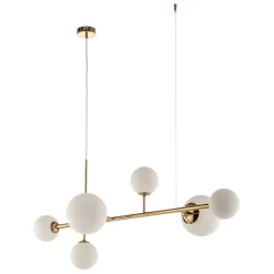 Pendellamper|Pendellamper ^ ALDEX Affjedringslampe Dione, 6 lyskilder, gylden