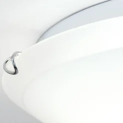ORION Loftlamper > Agada loftslampe, opalglas, krom, 40 cm