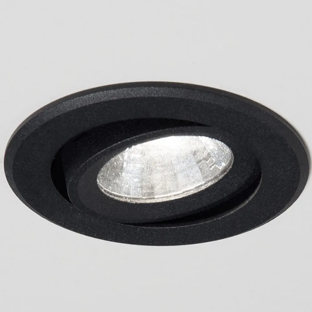 Molto Luce Indbygningsspots > Agon Rund LED-indbygningsspot 3.000K 40° sort