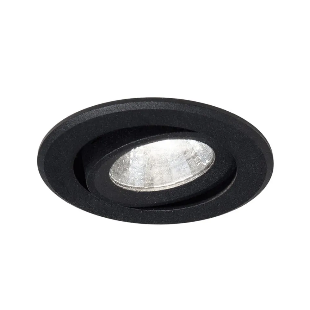 Molto Luce Indbygningsspots > Agon Rund LED-indbygningsspot 3.000K 40° sort