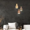 Pendellamper ^ Trio Lighting Agudo hængelampe, flerfarvet, 3 lyskilder, rondel