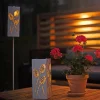 STAR TRADING Dekorationsbelysning > Albaleaf LED-solcellelampe, 2 mulige anvendelser