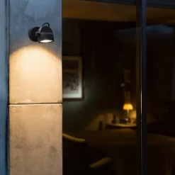 FARO BARCELONA Udendørs Spot > Alfa - bøjelig udendørs LED-vægspot, IP65