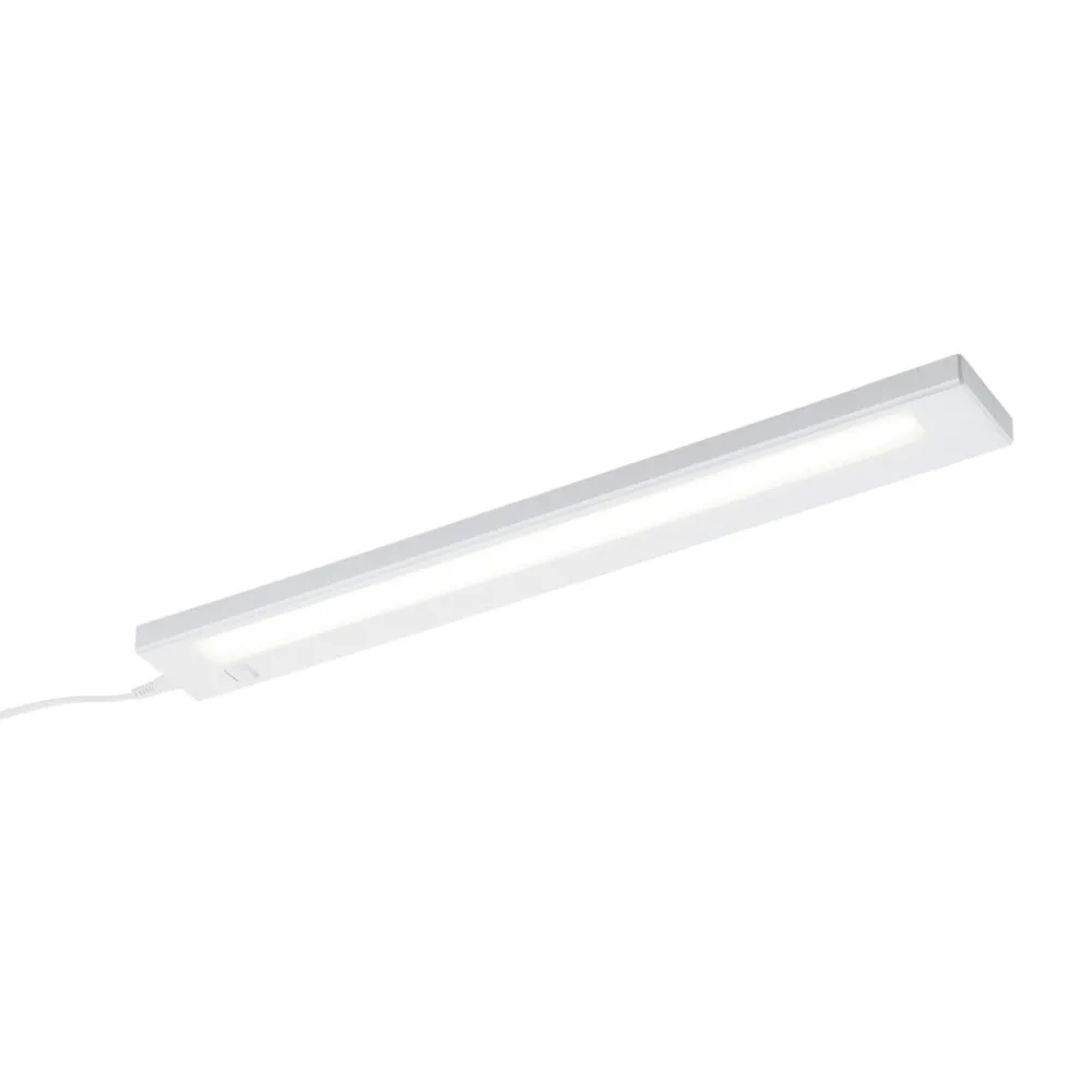 Underskabsbelysning ^ Trio Lighting Alino LED-underskabsbelysning, hvid, længde 55 cm