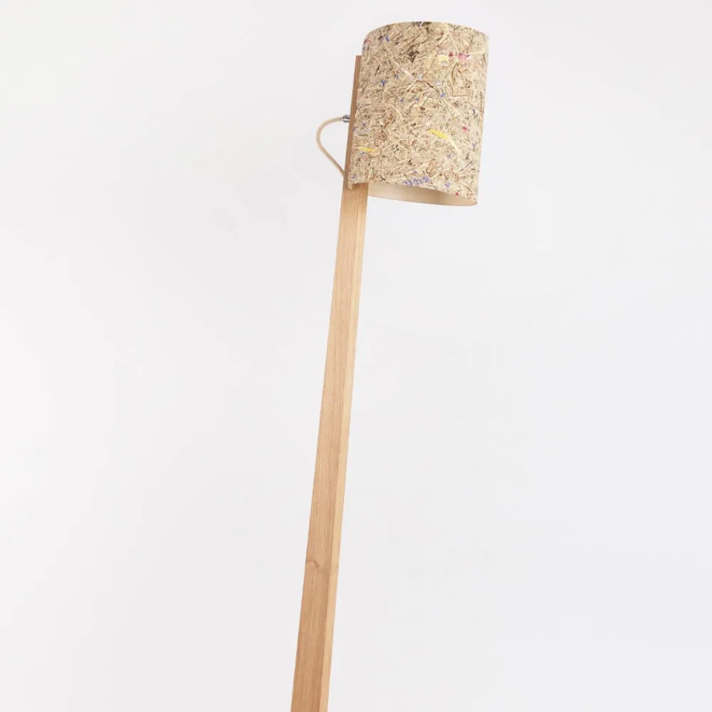 Bæredygtige Lamper|Gulvlamper ^ Almut von Wildheim ALMUT 1411 gulvlampe cylinderformet Ø30 cm alpeeng