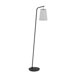 Gulvlamper|Gulvlamper ^ EGLO Alsager gulvlampe med skærm af filt