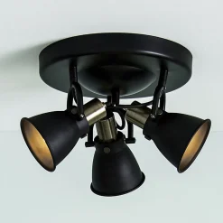 Markslöjd Spotlights > Alton loftlampe i sort, justerbare spot