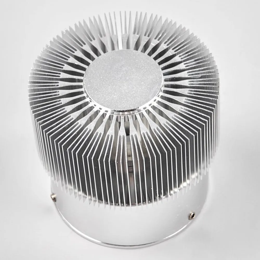 Lucande Væglamper > Aluminiumsfarvet udendørsvæglampe Lennias med LED