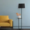 Aluminor Gulvlamper|Gulvlamper > Duo gulvlampe med opbevaringsbord