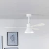 FARO BARCELONA Loftventilatorer > Amelia Cone loftventilator med LED-lampe, hvid