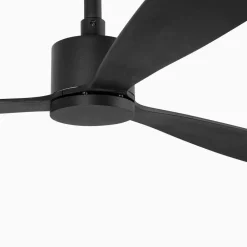 Loftventilatorer ^ FARO BARCELONA Amelia loftventilator, DC-motor 3 vinger, sort