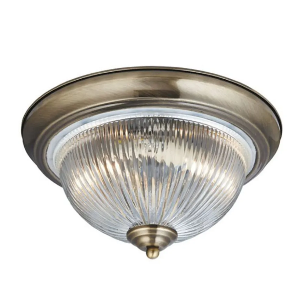 Searchlight Loftlamper > American Diner loftlampe IP44, antik messing