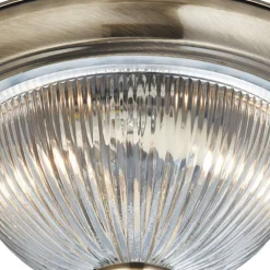 Searchlight Loftlamper > American Diner loftlampe IP44, antik messing