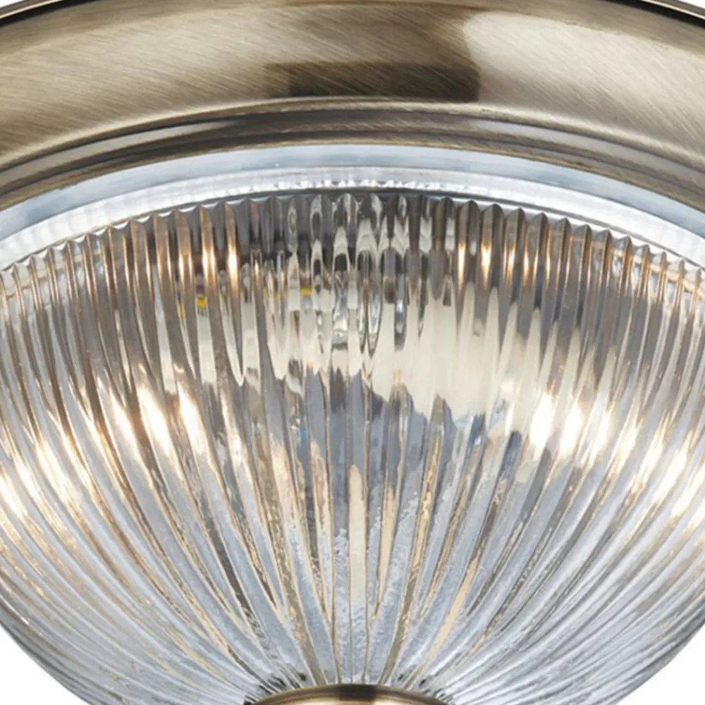Searchlight Loftlamper > American Diner loftlampe IP44, antik messing
