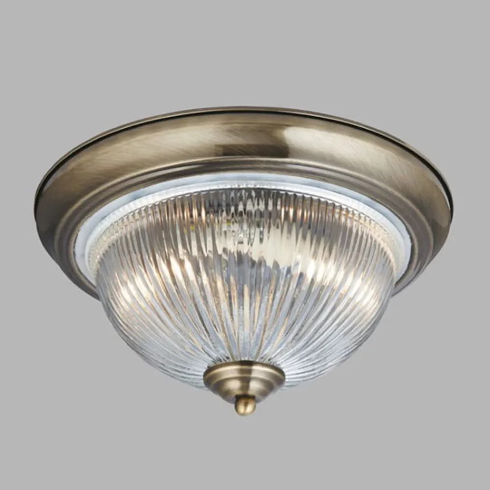Searchlight Loftlamper > American Diner loftlampe IP44, antik messing