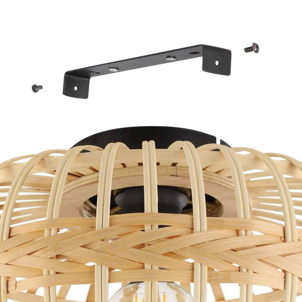 EGLO Loftlamper > Amsfield loftlampe af bambus, oval