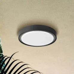 Viokef Udendørs Loftlamper > Anabella udendørs LED-væglampe, mørkegrå