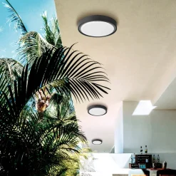 Viokef Udendørs Loftlamper > Anabella udendørs LED-væglampe, mørkegrå