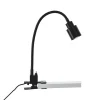 Brilliant Arbejdsrum/Kontor|Bordlamper > Andres bordlampe med klemme, fleksibel hals, sort