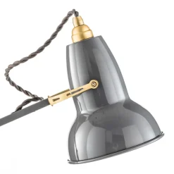 Arbejdsrum/Kontor ^ Anglepoise bordlampe Original 1227, grå/messing