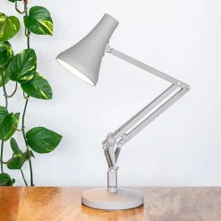 Arbejdsrum/Kontor|Bordlamper ^ Anglepoise 90 Mini Mini LED-bordlampe, USB, beige