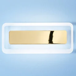 Linea Light Væglamper|Væglamper > Antille LED-væglampe, gylden, 31,4 cm