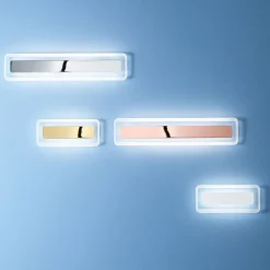 Linea Light Væglamper|Væglamper > Antille LED-væglampe, gylden, 31,4 cm