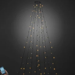 Konstsmide Christmas Dekorationsbelysning|Julepynt > App-styret udendørs LED-trækappe 560-flg.