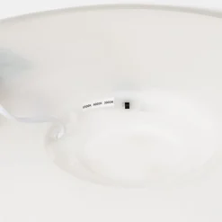 Loftlamper|Loftlamper ^ TK Lighting Aqua LED-panel, Ø 50 cm, hvid, metal/plast CCT dæmpbar