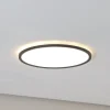 TK Lighting Loftlamper|Loftlamper > Aqua LED-panel, Ø 40 cm, sort, metal/plast, CCT dæmpbar