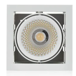 Indbygningsspots ^ Arcchio Adin LED-indbygningslampe, 4.000K, 25,9W, hvid