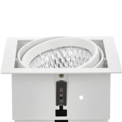 Indbygningsspots ^ Arcchio Adin LED-indbygningslampe, 4.000K, 25,9W, hvid