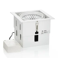 Indbygningsspots ^ Arcchio Adin LED-indbygningslampe, 4.000K, 25,9W, hvid