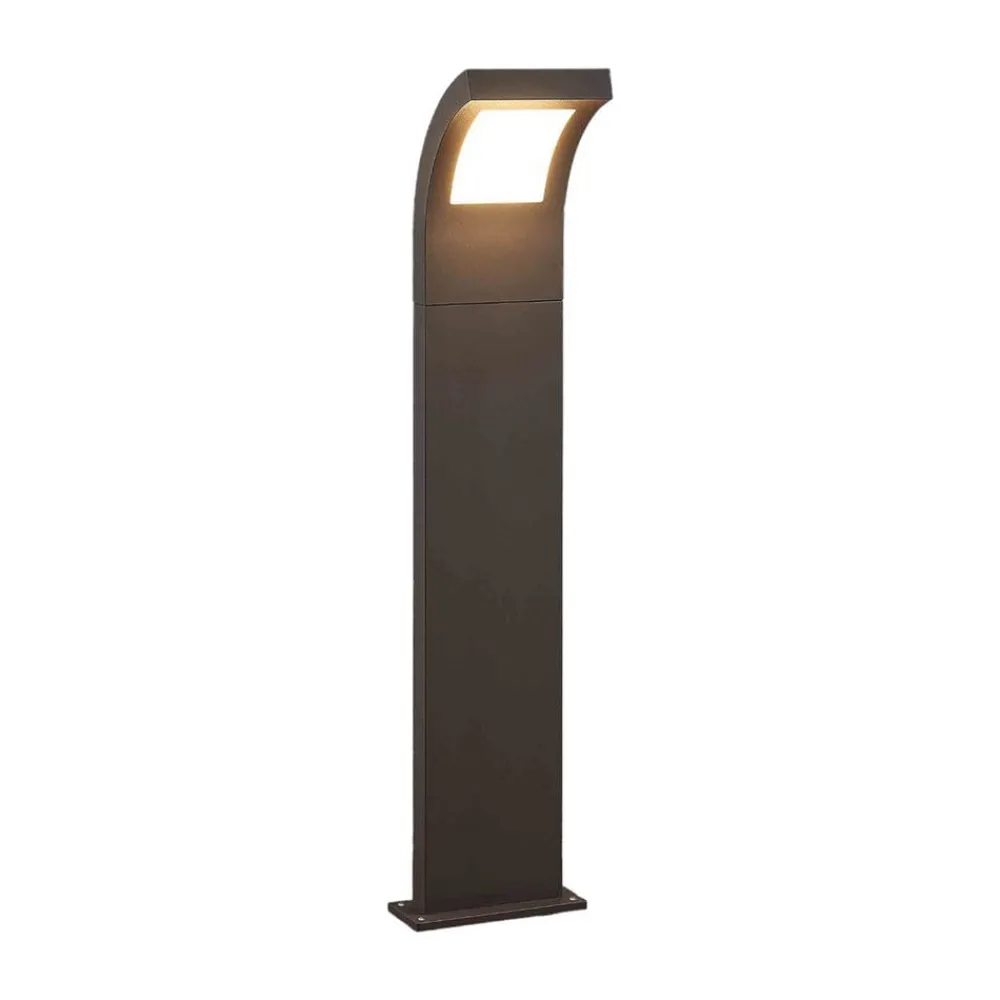 Arcchio Gadebelysning > Advik LED-vejlampe, 100 cm, antracit, metal, IP65