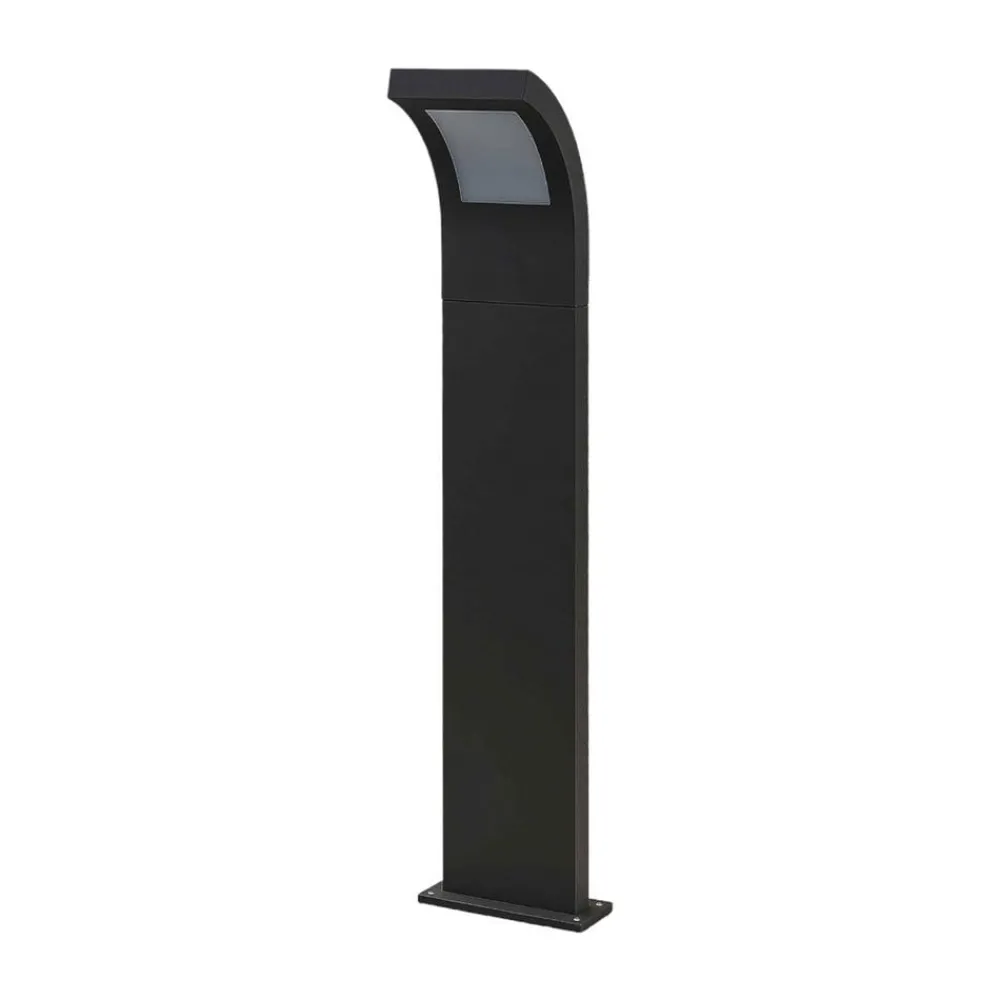 Arcchio Gadebelysning > Advik LED-vejlampe, 100 cm, antracit, metal, IP65