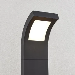 Arcchio Gadebelysning > Advik LED-vejlampe, 100 cm, antracit, metal, IP65