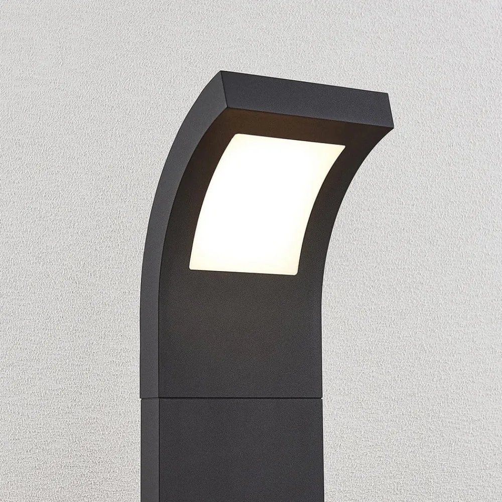 Arcchio Gadebelysning > Advik LED-vejlampe, 100 cm, antracit, metal, IP65