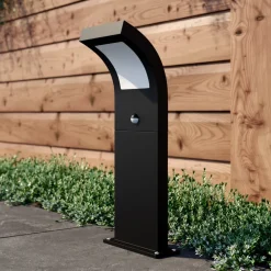 Arcchio Gadebelysning Med Sensor|Terrassebelysning > Advik LED-vejlampe, 60 cm, antracit, sensor, IP54