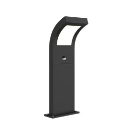 Arcchio Gadebelysning Med Sensor|Terrassebelysning > Advik LED-vejlampe, 60 cm, antracit, sensor, IP54