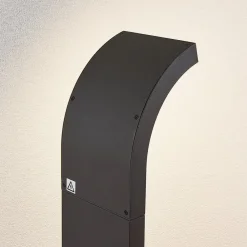 Arcchio Gadebelysning Med Sensor|Terrassebelysning > Advik LED-vejlampe, 100 cm, antracit, sensor, IP54