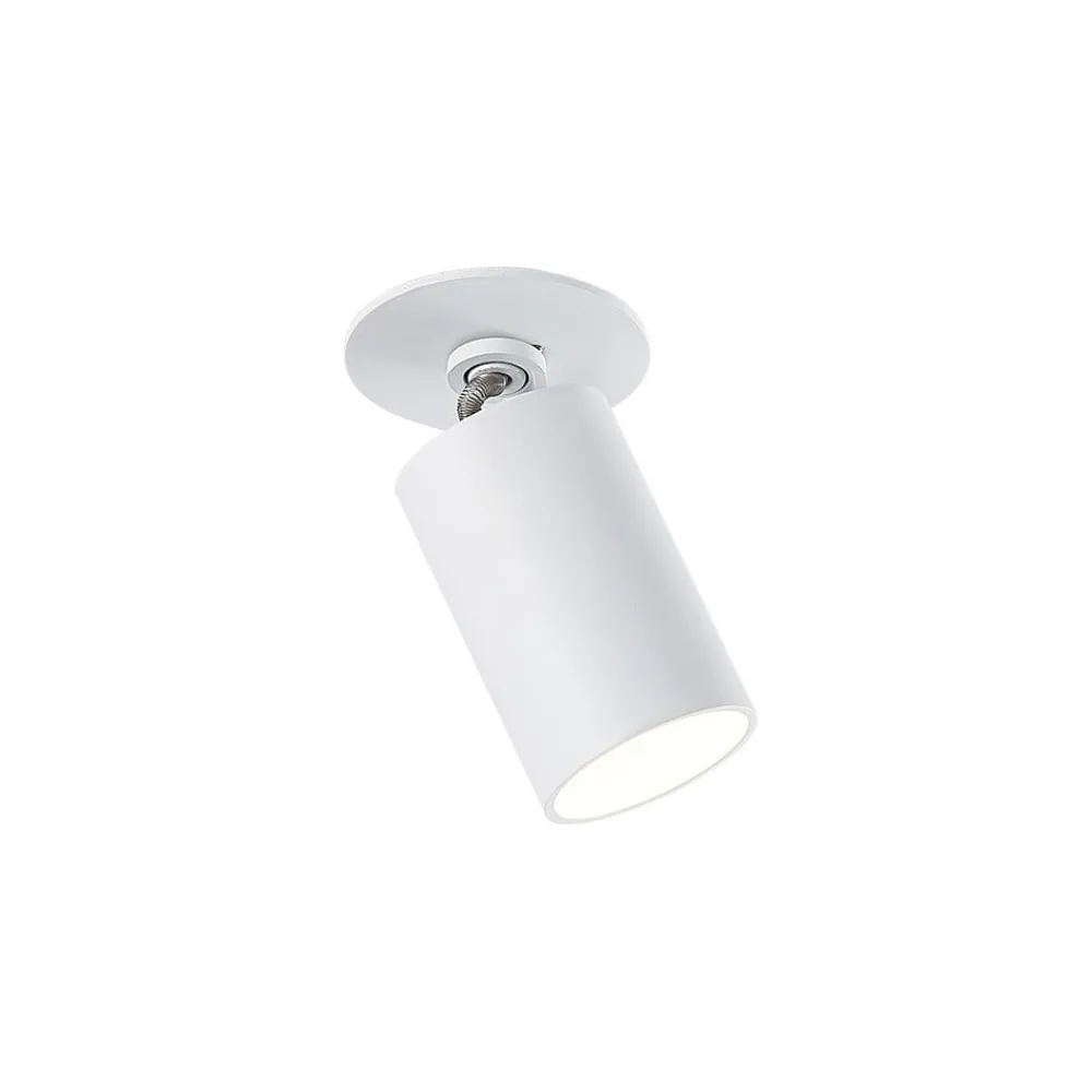 Arcchio Loftlamper > Davin indbygningsspot, cylinder, hvidt