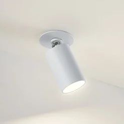 Arcchio Loftlamper > Davin indbygningsspot, cylinder, hvidt