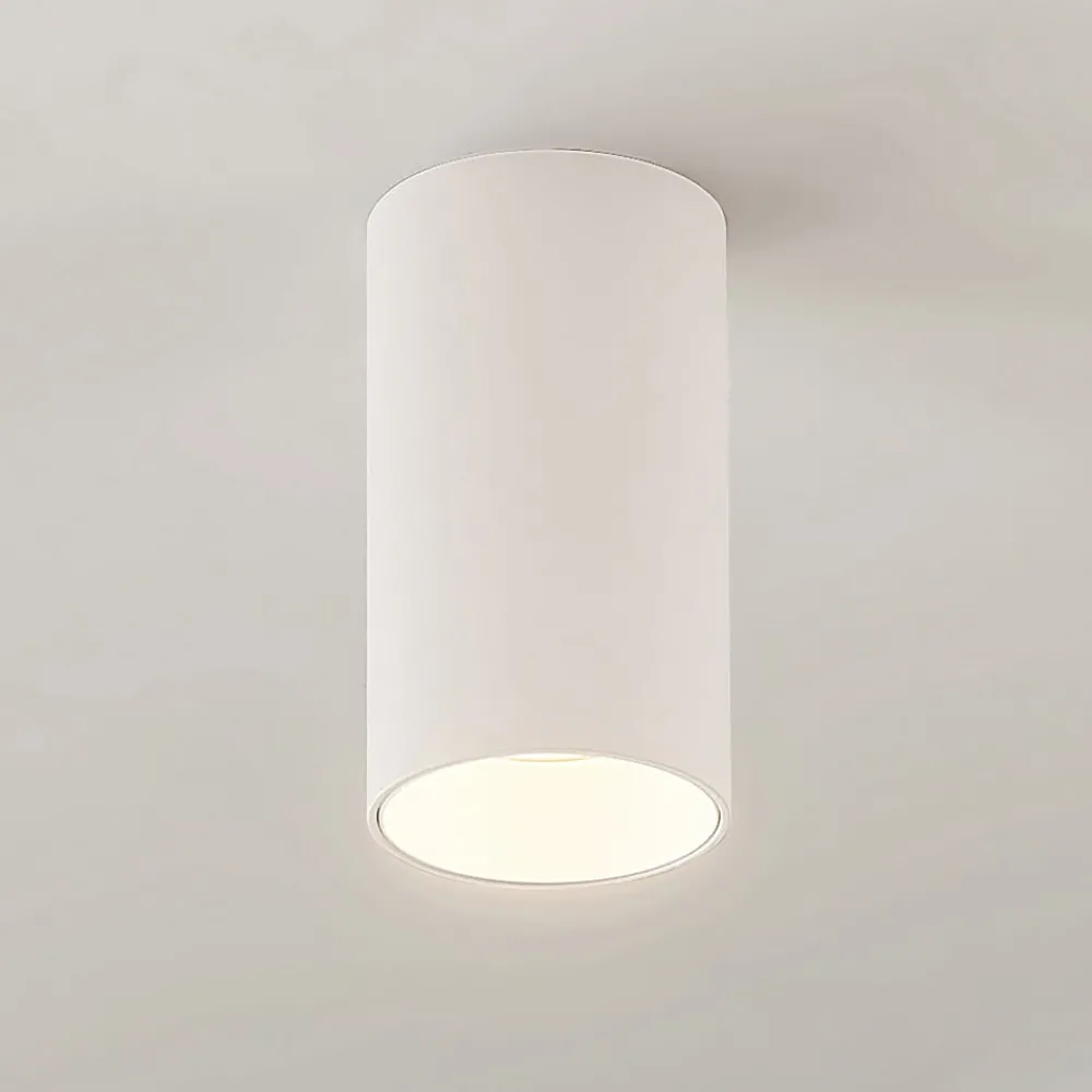 Gang|Loftlamper ^ Arcchio Downlight Brinja, hvid, metal, Ø 6 cm, rund, GU10