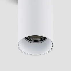 Gang|Loftlamper ^ Arcchio Downlight Brinja, hvid, metal, Ø 6 cm, rund, GU10