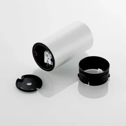 Gang|Loftlamper ^ Arcchio Downlight Brinja, hvid, metal, Ø 6 cm, rund, GU10