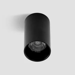 Gang|Loftlamper ^ Arcchio Downlight Brinja, sort, metal, Ø 6 cm, rund, GU10